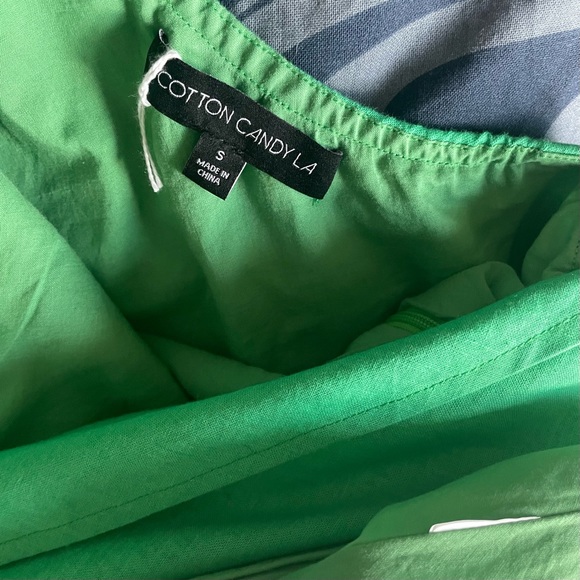 F27 COTTON CANDY LA Linen Cutout Dress - Picture 7 of 9